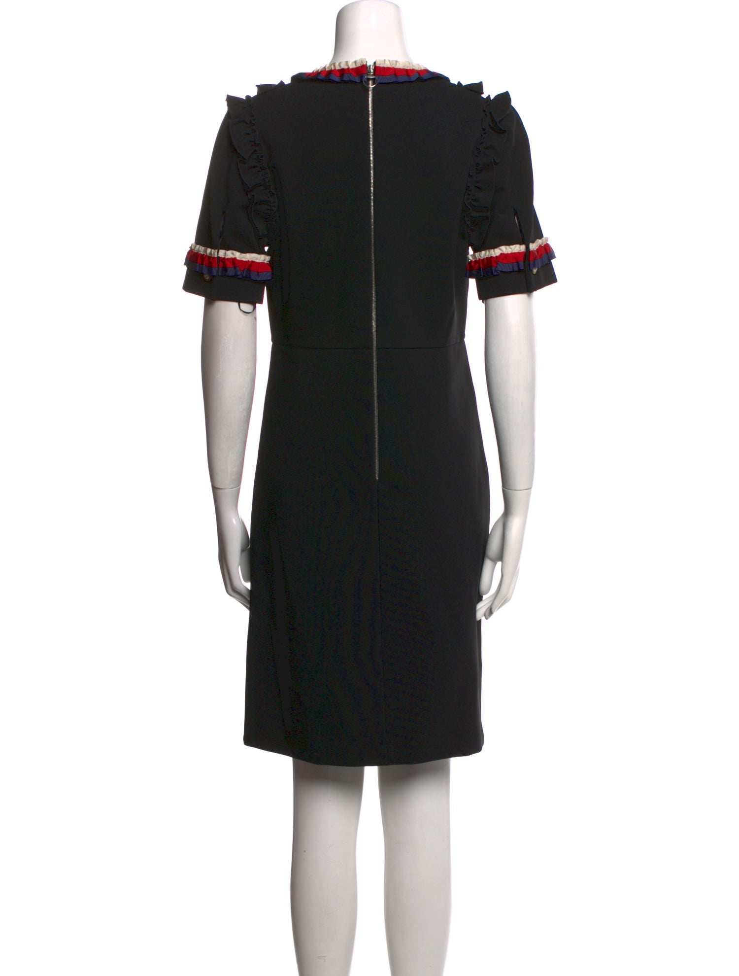 Gucci V-Neck Knee-Length Dress